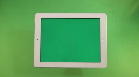 Finger presses the different places on the touch screen Stock Footage 41066697