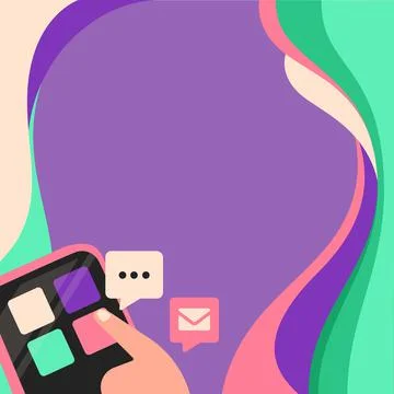 Finger Pressing Application Button Presenting Technological Advances Global イラスト素材