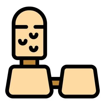 Finger pressing button with seed pack icon representing planting action Stock Illustration