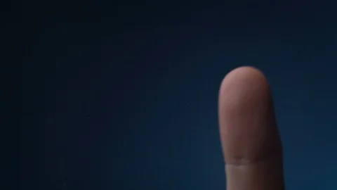 Finger Print Biometric Scanning Identification System. Venezuela Nationality Stock Footage 102598077