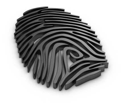 Finger print Stock Illustration