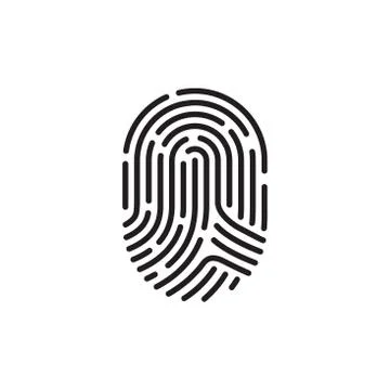Finger print Stock Illustration