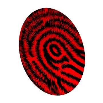 Finger Print Password Login Security Stock Illustration