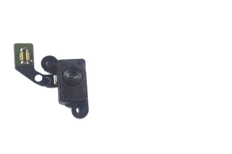 Finger print sensor with its flex cable, an electronic biometric device tha.. 写真素材