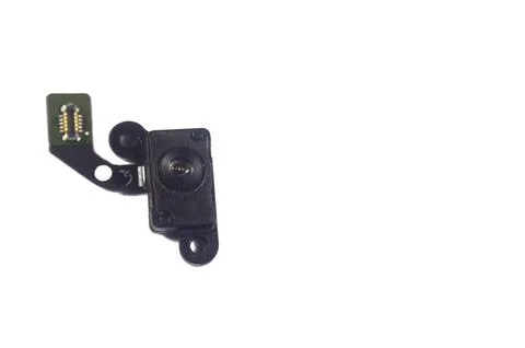 Finger print sensor with its flex cable, an electronic biometric device tha.. 写真素材