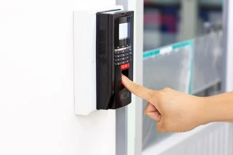 Finger scan for security system Photos