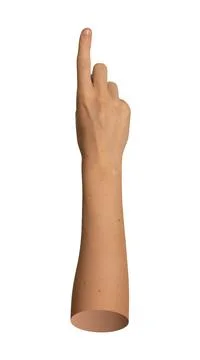 Finger showing 库存照片