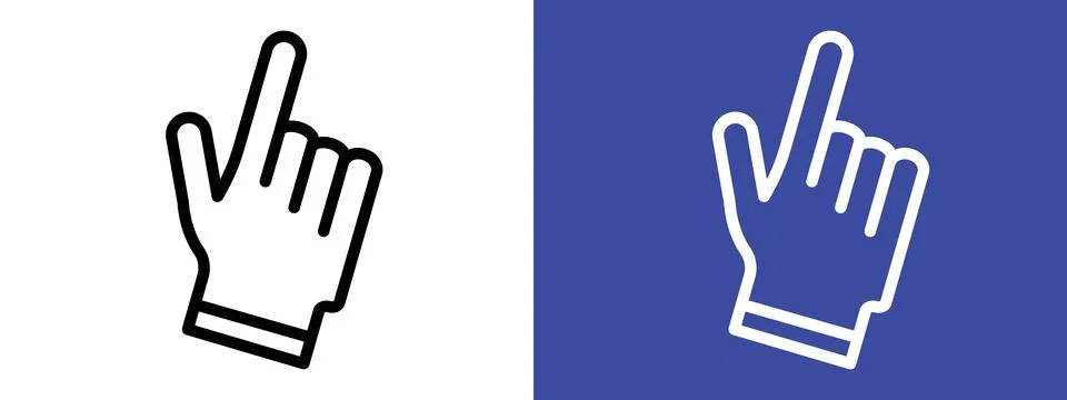 Finger Snapping Icon Emphasizing Quick and Rhythmic Gestures Stock Illustration
