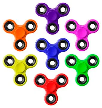 Finger Spinners Multi Coloured 写真素材