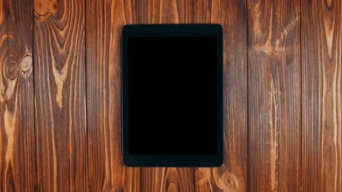 A Finger Swipes On a Tablet Screen With Alpha Channel. Double Swipe Left Gesture Stock-Footage 72170580