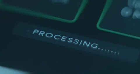 Finger taps the button Begin Test to perform the internet speed test Stock Footage 323387221
