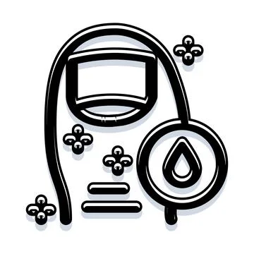 Finger testing blood glucose level control monitoring イラスト素材