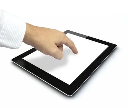 Finger touch Illustrazione stock