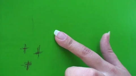 Finger for touch screen Stock Footage 2520095