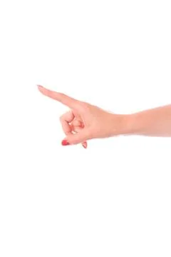 Finger touching Stock Photos