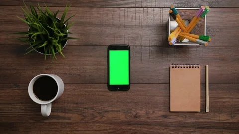 A Finger Touching a Smartphone Stock Footage 83688782