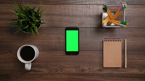 A Finger Touching a Smartphone Stock Footage 83689007