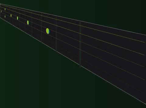 Fingerboard Stock Illustration