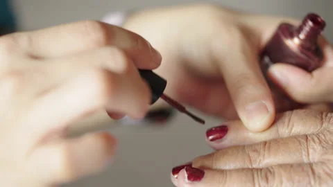 Fingernails Stock Footage 163683131