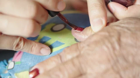 Fingernails Stock Footage 163683134