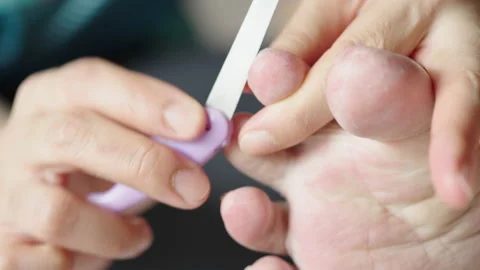 Fingernails Stock Footage 163683329