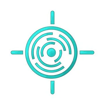 Fingerprint hack illustration Stock-Illustration