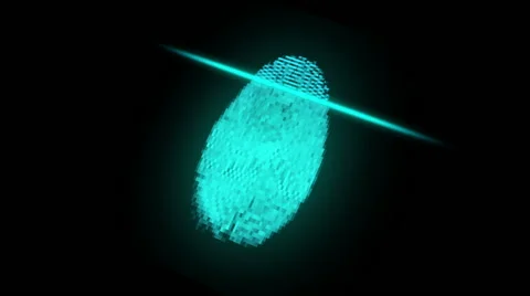 Fingerprint Identification Stock Footage 44917084