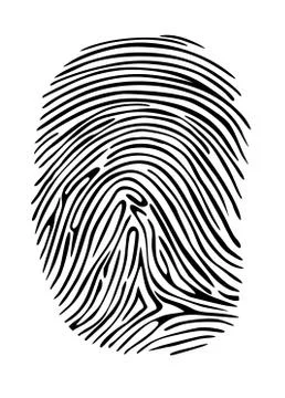 Fingerprint Stockillustratie