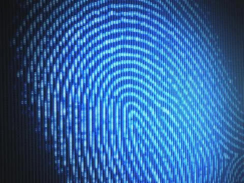 Fingerprint Illustrazione stock