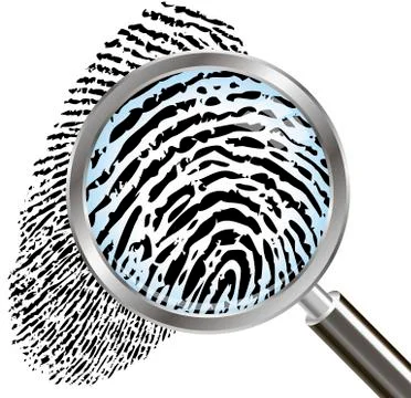 Fingerprint Illustrazione stock