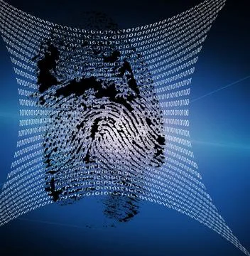 Fingerprint Illustrazione stock