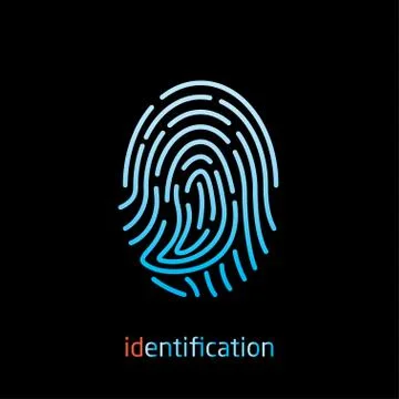 Fingerprint Stock Illustration