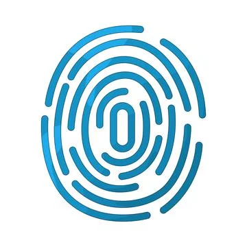 Fingerprint illustration Stock Illustration