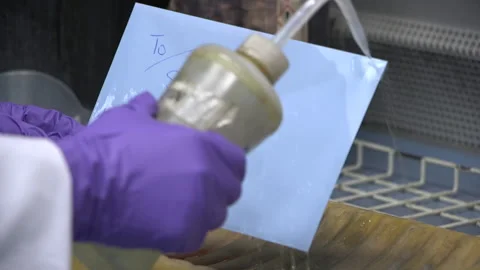 Fingerprint - Ninhydrin 動画素材 237601582