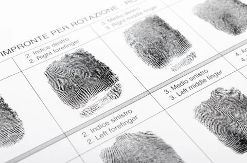 Fingerprint Stock Photos