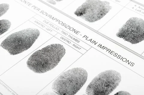 Fingerprint Stock Photos