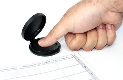 Fingerprint Stock Photos