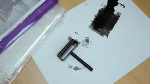 Fingerprint reader on desk top view Stock Footage 145271605