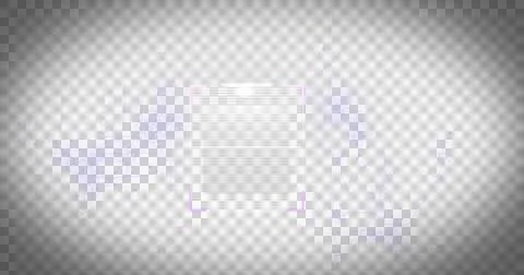 Fingerprint scanner and QR code scanner against black background Illustrazione stock