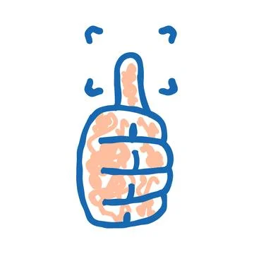 Fingerprint scanning for biometric security and identification Stock Illustration