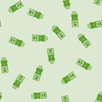 Fingerprint sensor module glyph seamless pattern Stock Illustration