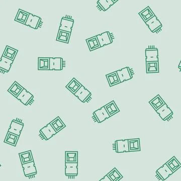 Fingerprint sensor module line seamless pattern Stock Illustration