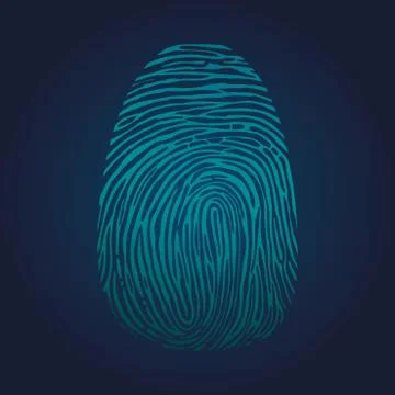Fingerprints 스톡 일러스트