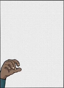 Fingers Holding Something Stock Illustration