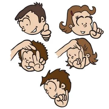 Fingers Stock Illustration