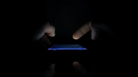 Fingers scrolling web pages on smart mobile phone, vertical view Stock Footage 123343028