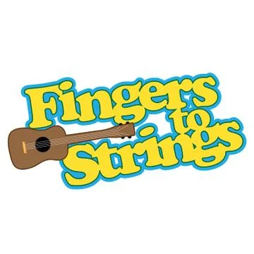 Fingers to Strings Stock Illustration