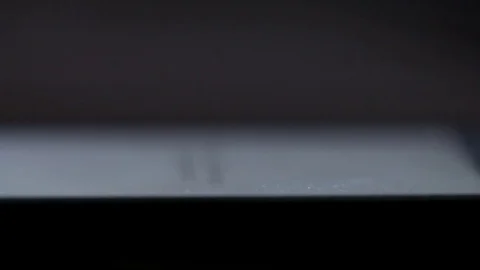 Fingers tap on touch screen smartphone Stock-Footage 72525472