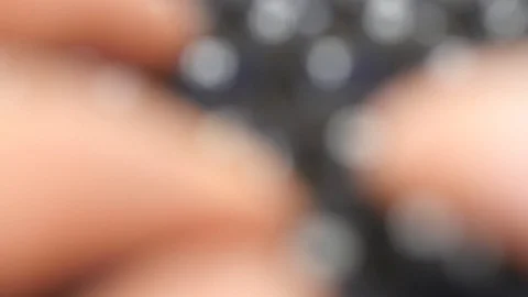 Fingers typing on keyboard 動画素材 88636217