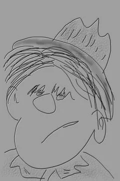 FingerTipCartoon..... BOY Stock Illustration